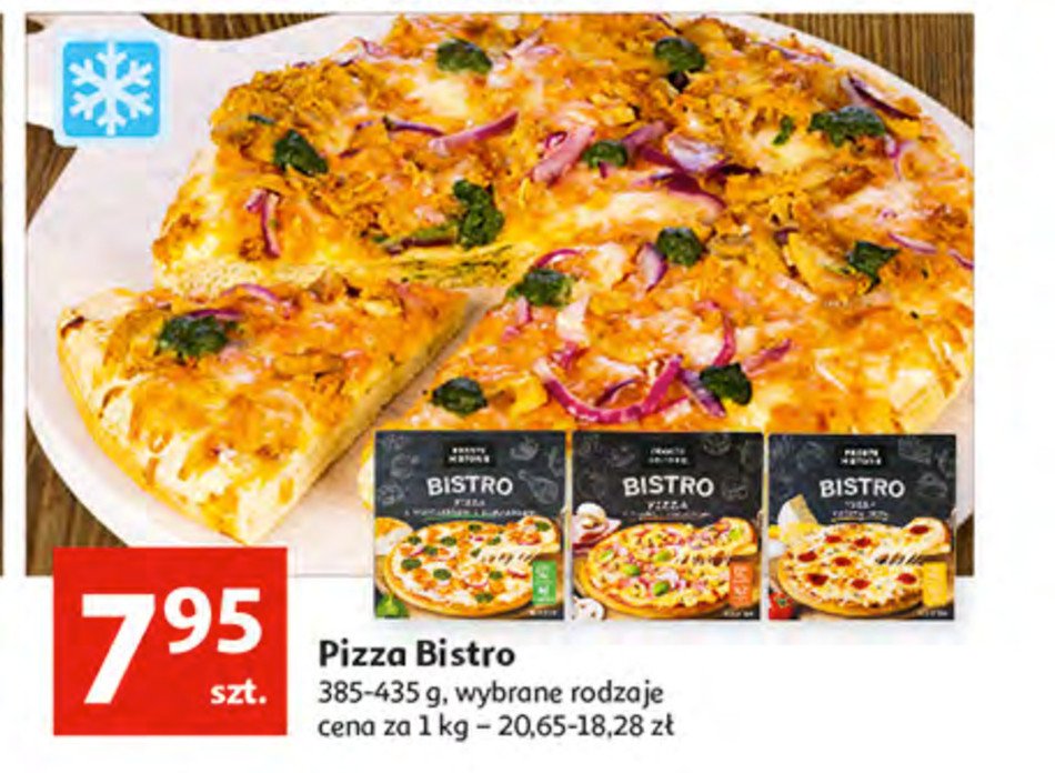 Pizza z kurczakiem i szpinakiem Iglotex proste historie bistro promocje
