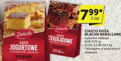 Ciasto Jogurtowe Delecta promocja w Groszek