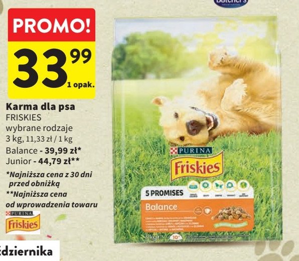 Karma dla psa balance Friskies vitafit Purina friskies promocja