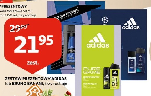 Zestaw w pudełku magic man dezodorant 75 ml + żel pod prysznic 50 ml Bruno banani zestaw promocja