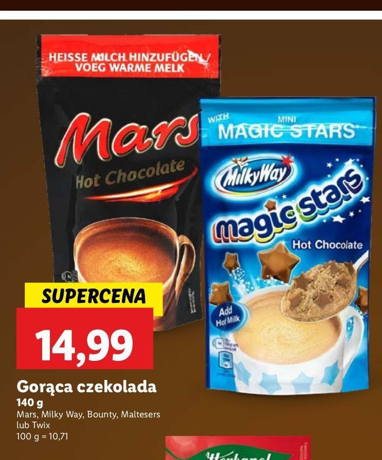 Czekolada do picia Maltesers promocja w Lidl