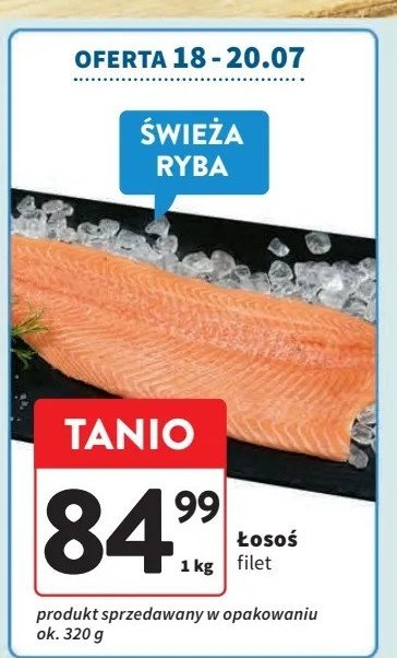 Łosoś filet promocja