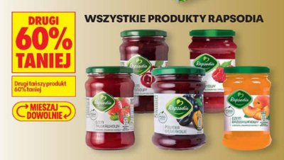 Dżem Rapsodia promocja w Biedronka