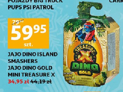 Jajo dino gold mini treasure x promocja