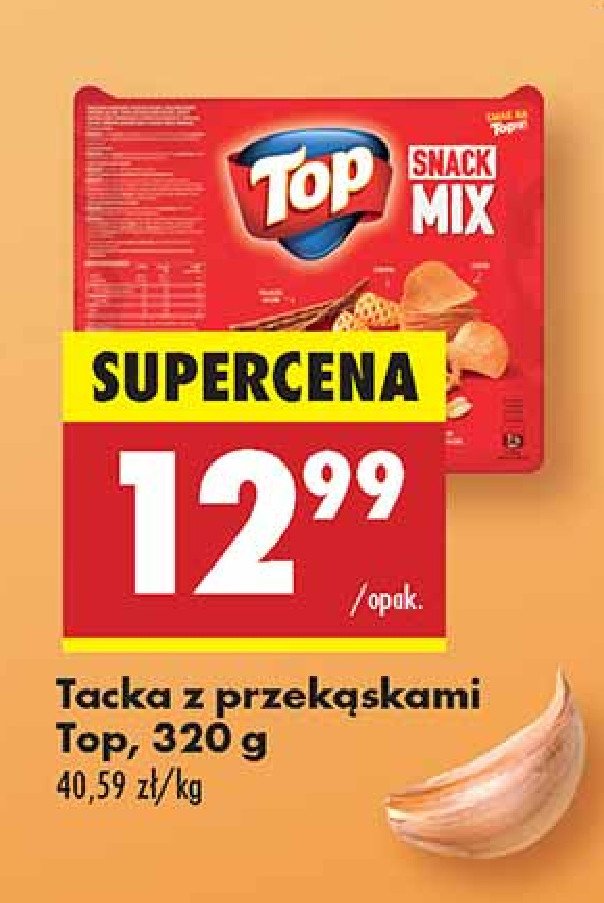 Tacka z przek膮skami Top chips sticks Top (biedronka) promocja
