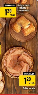 Mini paszteciki z kapustą i pieczarkami promocja w POLOmarket