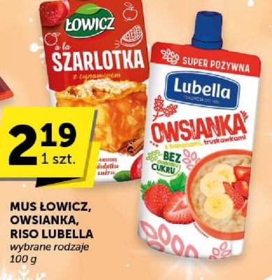 Mus szarlotka Łowicz promocja w ABC