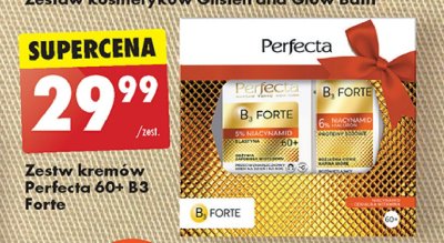 Zestaw w pudełku b3 forte krem na dzień i na noc 50 ml + krem pod oczy 15 ml Perfecta zestawy promocja