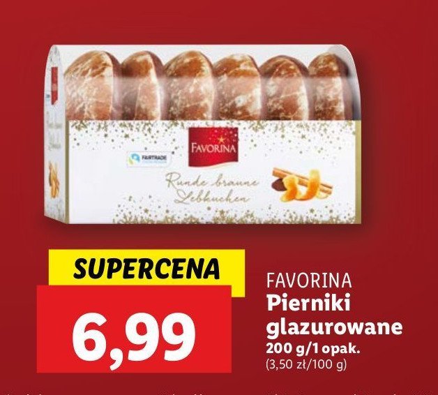 Pierniki okrągłe Favorina promocja