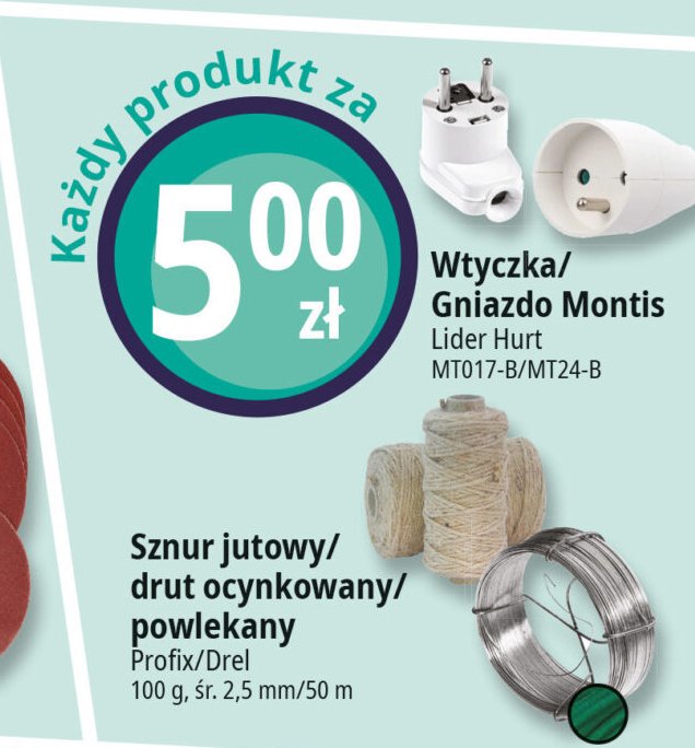 Sznurek jutowy pakowy 100 g Profix promocja