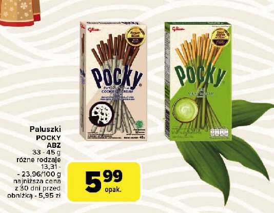 Paluszki cookies & cream Pocky promocja