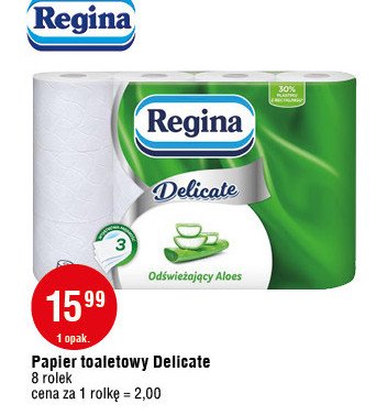 Papier toaletowy Regina delicatis promocja