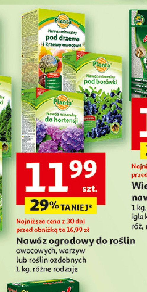 Nawóz mineralny do hortensji Planta (ogrodowe) promocja w Auchan