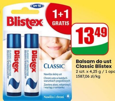 Balsam do ust Classic  promocja w Dino