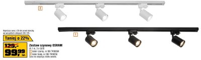 Zestaw szynowy OSRAM promocja w OBI