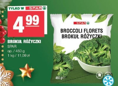 Brokuł różyczki SPAR promocja w SPAR