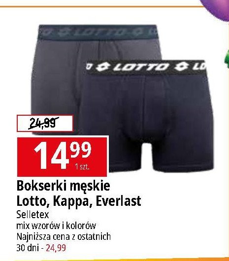 Bokserki męskie Lotto promocja