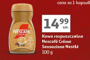 Kawa Nescafe crema promocja