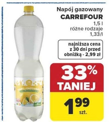 Napój promocja w Carrefour