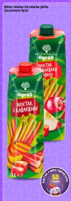 Nektar rabarbar jabłko Zaczarowany Ogród promocja w POLOmarket