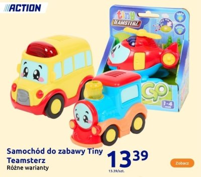 Samochód do zabawy Tiny Teamsterz, Różne warianty promocja w Action