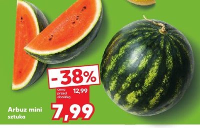 Arbuz mini sztuka promocja w Kaufland