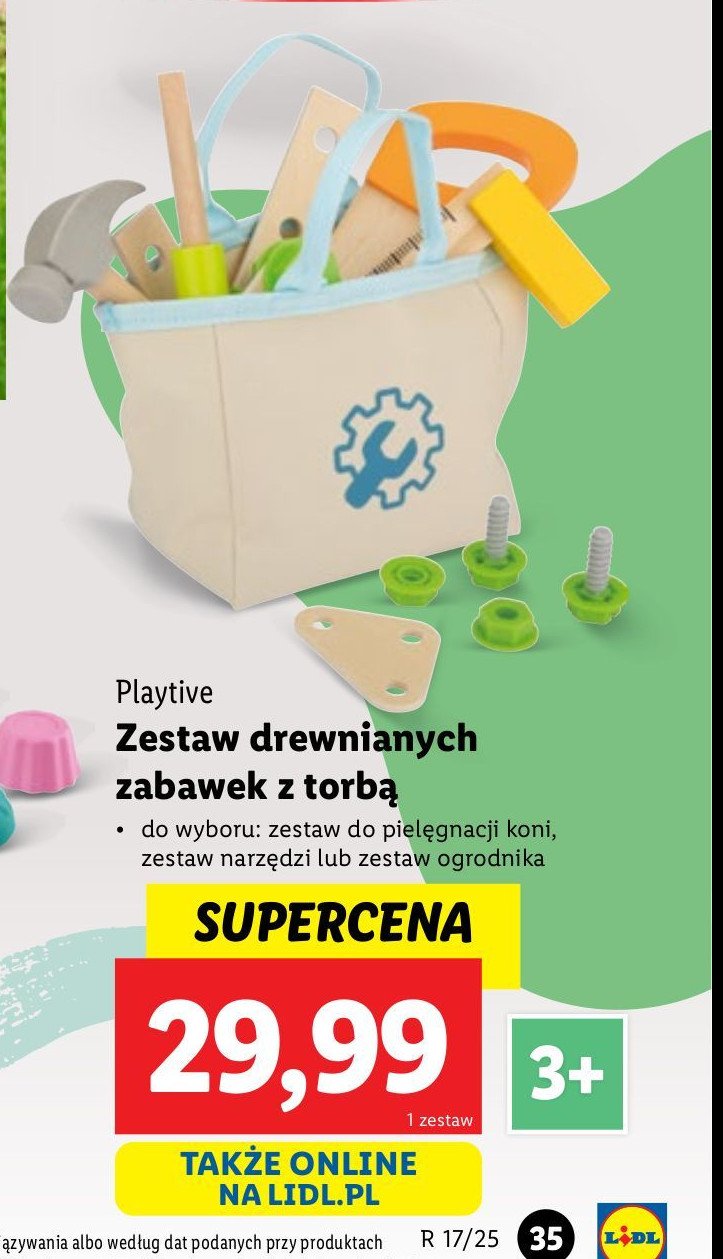 Zestaw do piel臋gnacji koni Playtive promocja