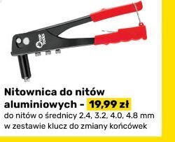 Nitownica do nitów aluminiowych Bricomarche promocja w Bricomarche