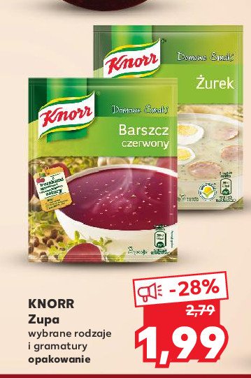 Barszcz czerwony Knorr promocja