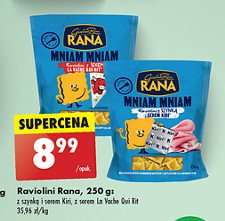 Raviolini z szynką i serem kiri Giovanni rana promocja