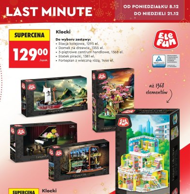 Klocki Statek piracki  promocja w Biedronka