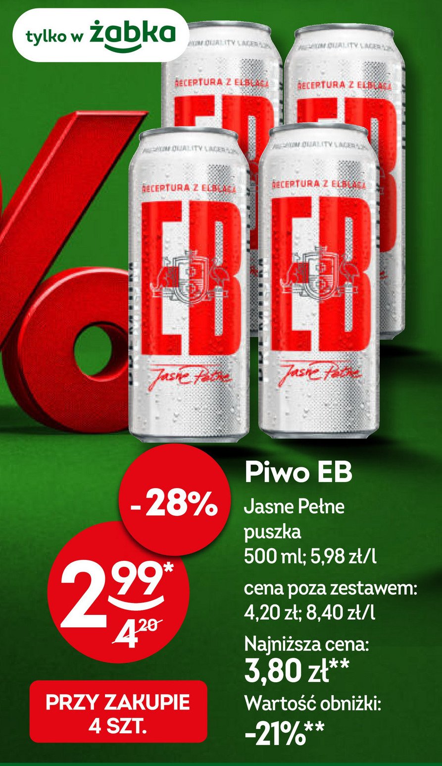 Piwo Eb promocja