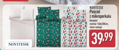 Pościel z mikroperkalu 160x200 cm promocja w Aldi