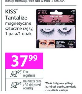 Sztuczne rzęsy tantalize Kiss promocja