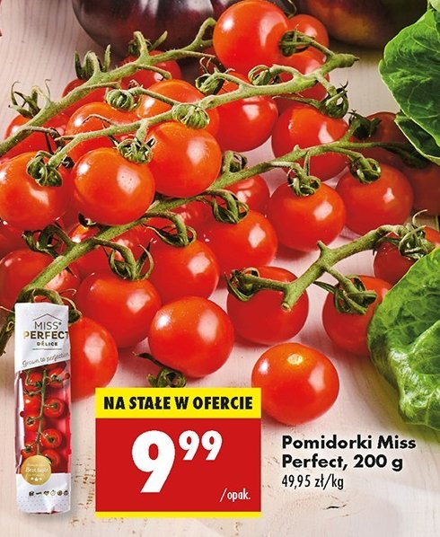 Pomidorki miss perfect promocja w Biedronka