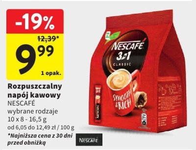 Nap贸j kawowy promocja w Intermarche