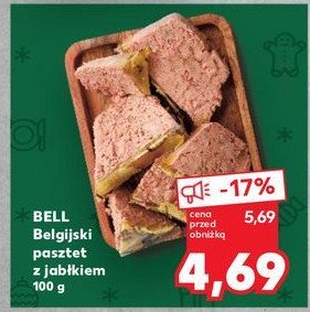 Pasztet belgijski Bell polska promocja w Kaufland