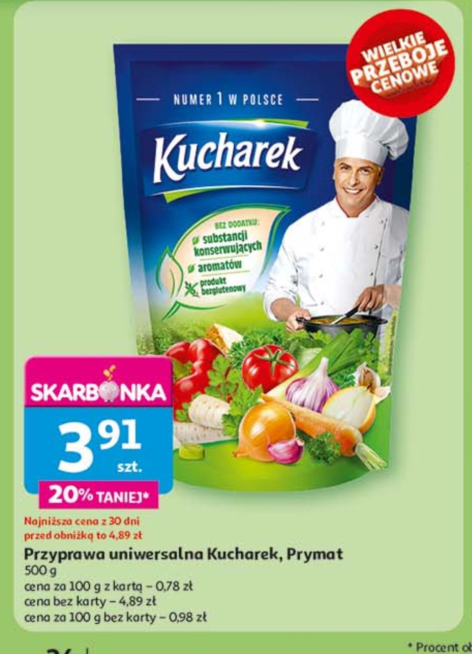 Przyprawa do potraw Kucharek promocja