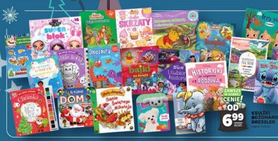 Książki bożonarodzeniowe Dressler różne rodzaje promocja w Stokrotka