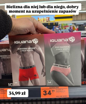 Bokserki promocja w Biedronka