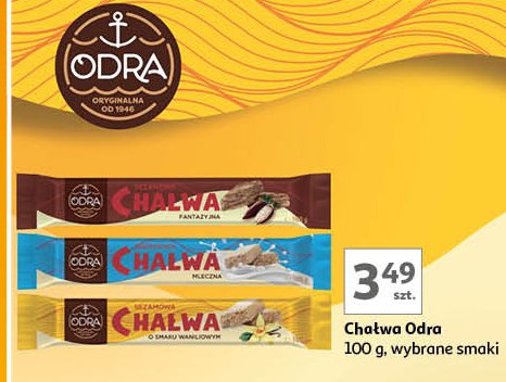 Chałwa fantazyjna Odra promocja