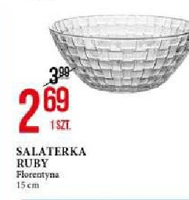 Salaterka ruby 15 cm Florentyna promocja