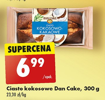 Ciasto kokosowo-kakaowe Dan cake promocja