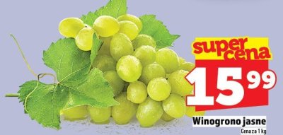 Winogrono jasne promocja w TOPAZ