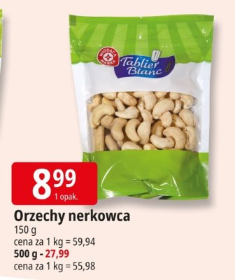 Orzechy nerkowca Bakaliowy snack promocja w Leclerc