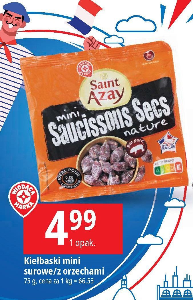 Mini salami Wiod膮ca marka saint azay promocja