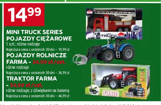 Traktor farma promocja