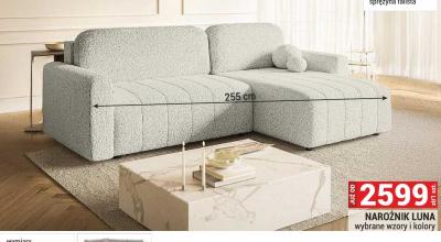 Narożnik Luna wybrane wzory i kolory promocja w Merkury Market