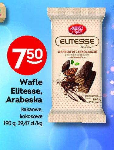 Wafelki kakaowe ELITESSE DE LUXE promocja