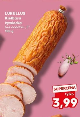 Kiełbasa żywiecka podsuszana Lukullus promocja